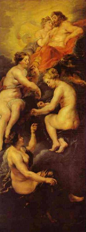 The Destiny of Marie de Medici, Peter Paul Rubens